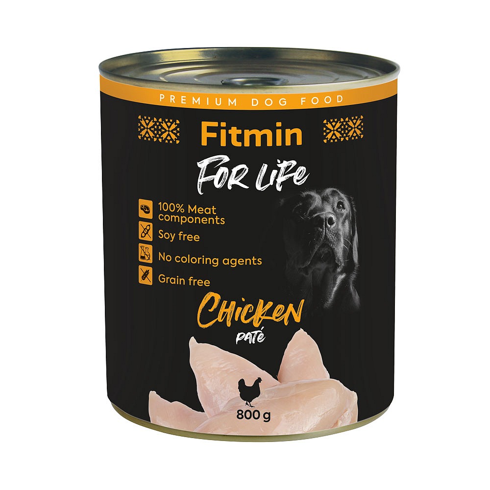 Levně Fitmin Dog For Life konzerva Chicken 800 g