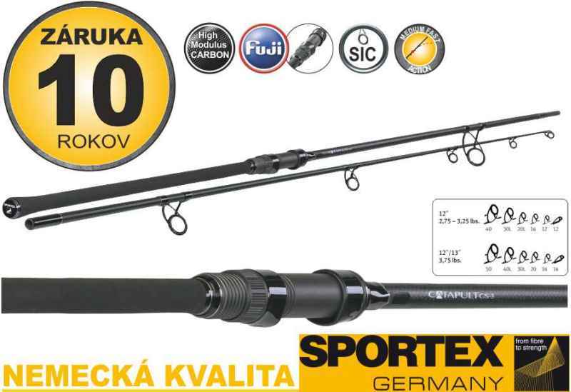 Levně Kaprové pruty Sportex Catapult CS-3 Carp 2-díl Variant: 366cm / 2,75lbs