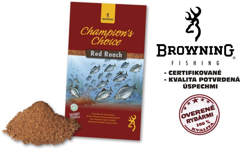 Levně Krmivo browning champions choice 1kg red roach