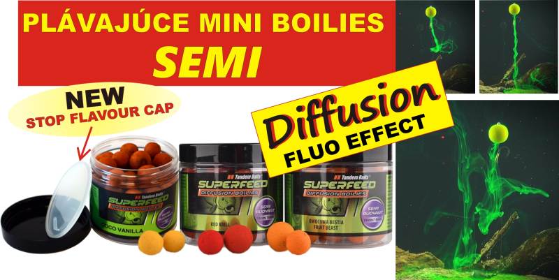 Levně SuperFeed- Diffusion Mini Boilies 12mm / 35g Variant: Red Krill