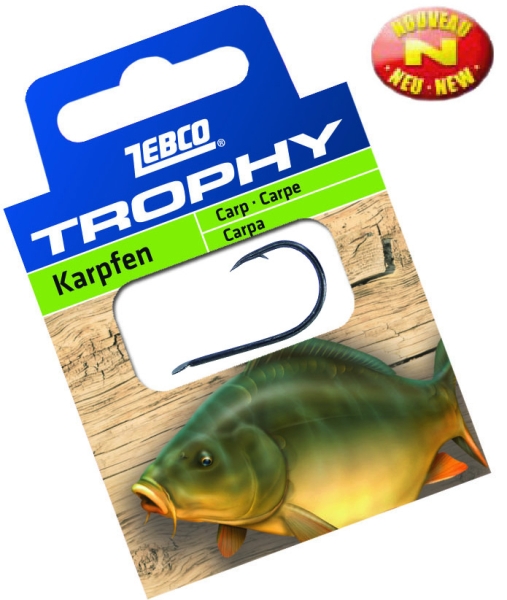 Levně Naviazaný háčik 1/0 Trophy Carp, 0.35mm, 0.7m Variant: 44 4387002 - Navázaný háček 2 Trophy Carp, 0.35mm, 0.7m