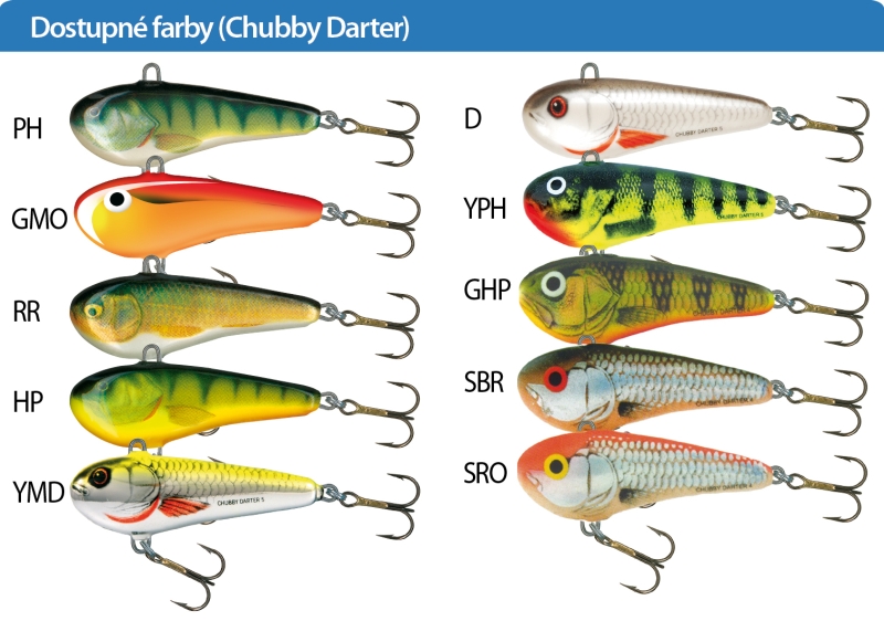 Levně Salmo rybářské woblery chubby Darter CD3 Variant: barva YMD