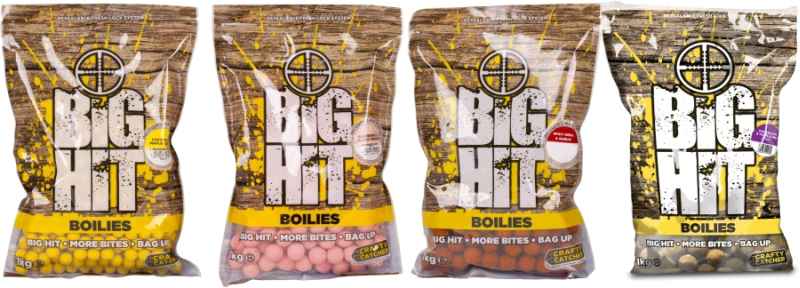 Levně Boilies Crafty Catcher Big Hit 20mm / 1kg Variant: Salty Tuna/Slaný tuniak