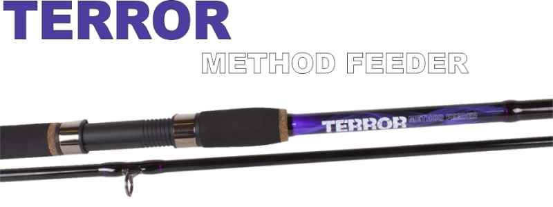 Levně Method feeder pruty JVS Terror 2-díl Variant: 3,30m / 20-60g