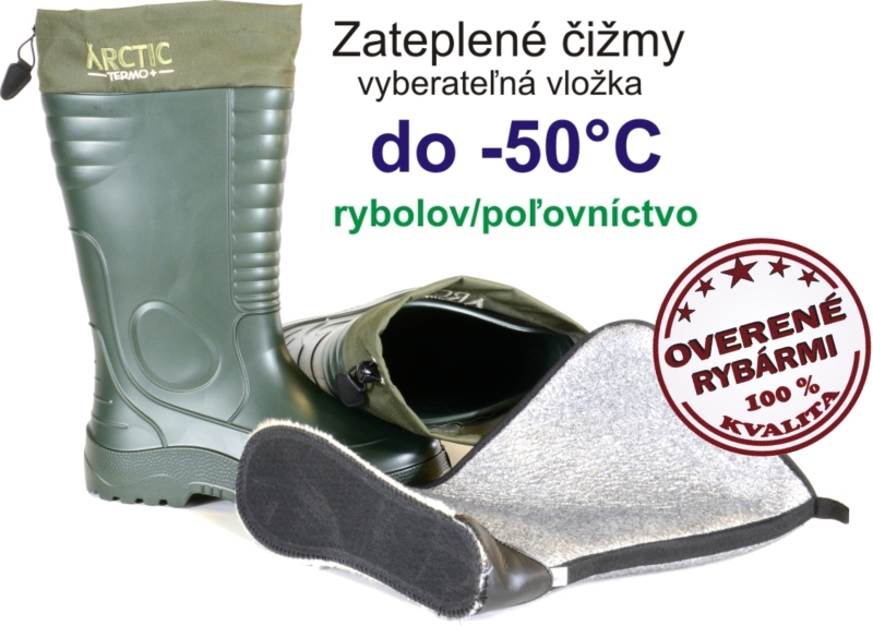 Levně holínky Arctic Termo +875 EVA (-50 ° C) Variant: č. 43