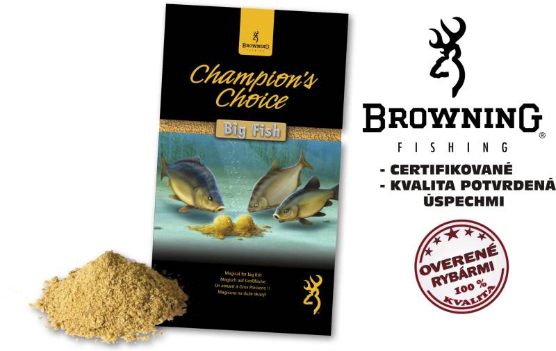 Levně Krmivo browning champions choice 1kg big fish