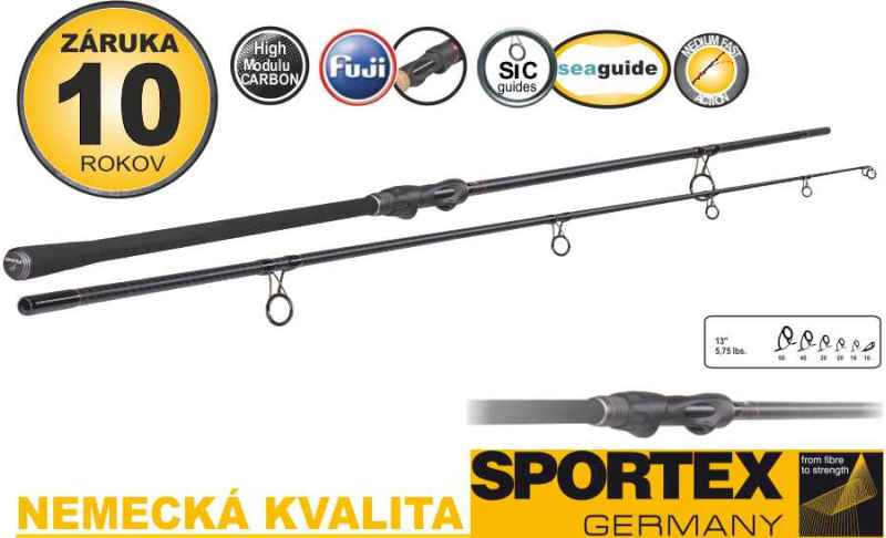 Levně Kaprový prut SPORTEX Invictus Spod 396cm, 5,75lb Variant: 396cm / 5,75lbs