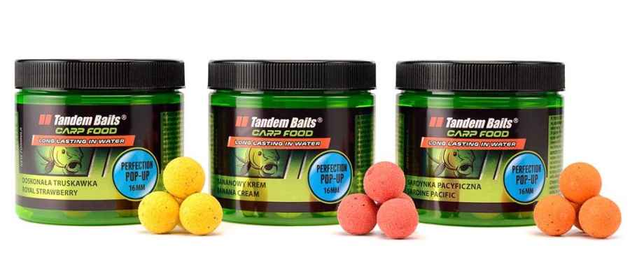 Levně Carp Food Perfection Pop-Up boilies 16mm/70g Variant: Příchuť: Tygří ořech