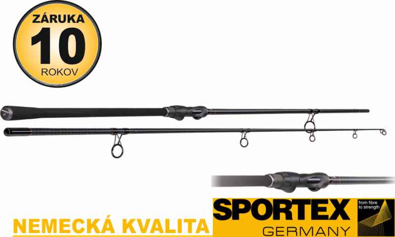 Levně Kaprové pruty SPORTEX Invictus Carp, 2 díl Variant: 396cm / 3,75lbs