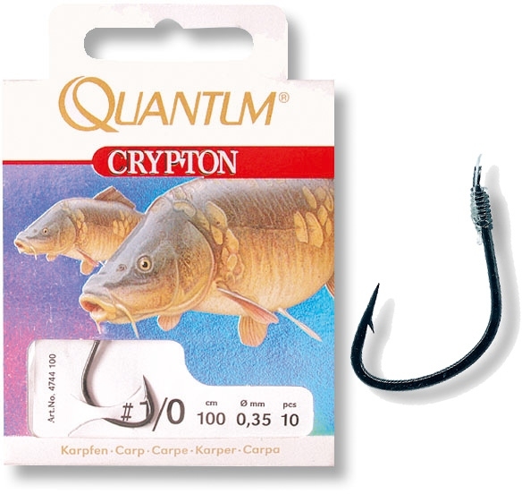 Levně Nadväzec quantum crypton carp veľ.: 1/0/0,28mm/10ks Variant: 44 4744002 - Nadväzec quantum crypton carp, 10ks