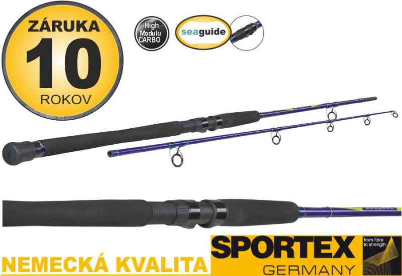 Levně Mořské pruty SPORTEX Neptoon Trolling 2-díl Variant: 240cm / 10-20lbs