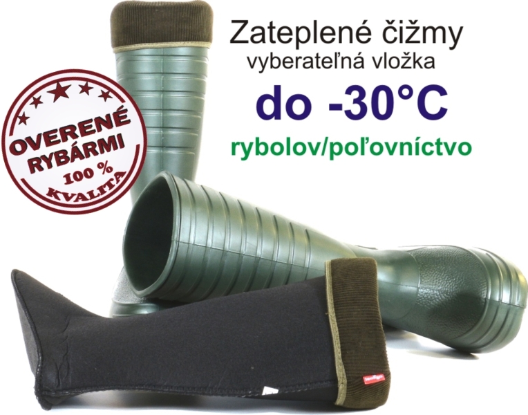 Levně holínky Grenlander do -30 ° zelené Variant: č. 50