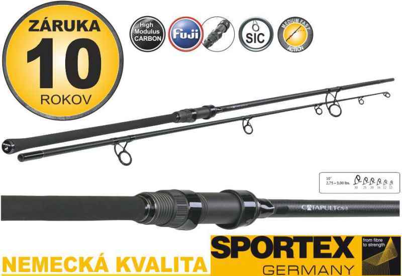 Levně Kaprové pruty Sportex Catapult CS-3 Stalker 2-díl Variant: 300cm / 3,00lbs