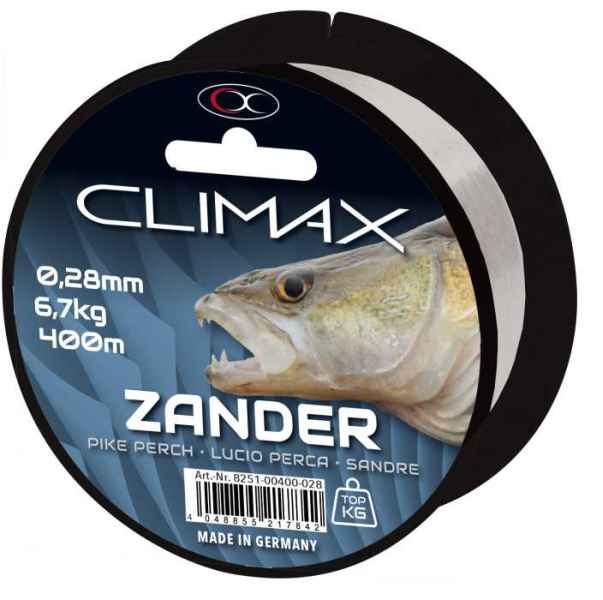 Levně Silon CLIMAX Species Zander 500m Variant: průměr 0,28mm / 7,20kg 400m