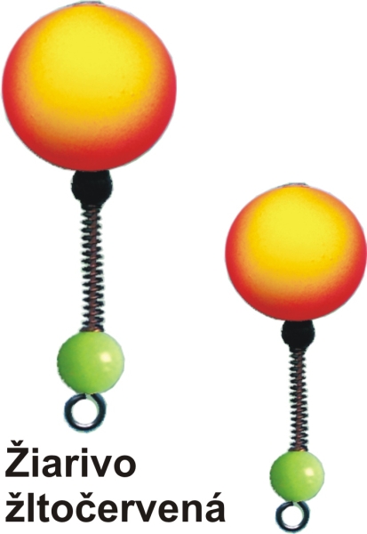 Rybářské signalizátory před špičku PS zářivě žluté Varianta: pr.14mm