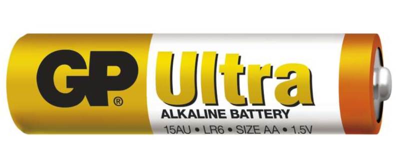 Levně Baterie GP Ultra Alkalická - LR6 / 1,5V