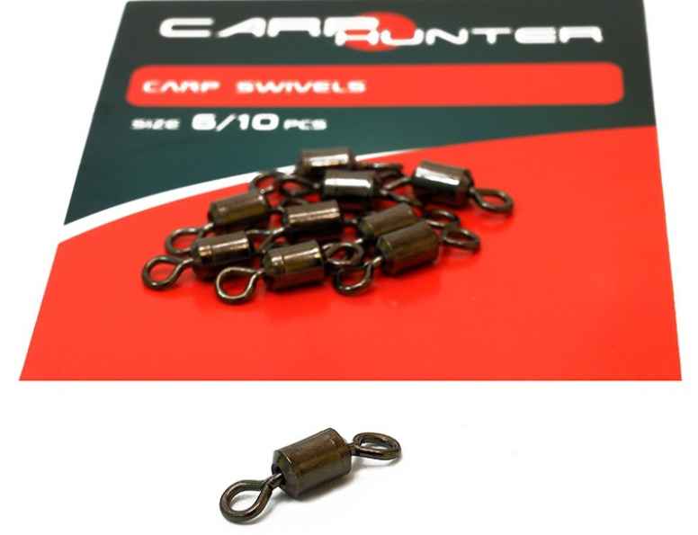 Levně Obratlík Carp Hunter swivel 10ks Variant: velikost 6