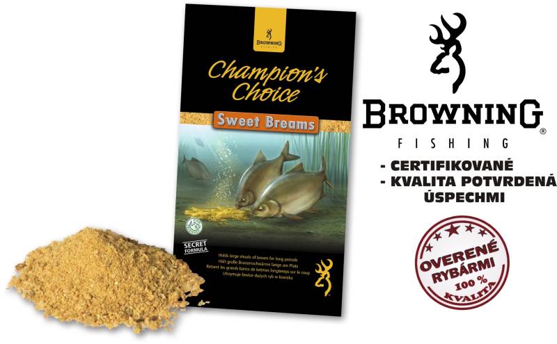 Levně Krmivo browning champions choice 1kg sweet breams