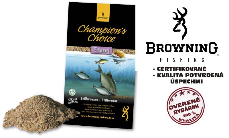 Levně Krmivo browning champions choice 1kg etang