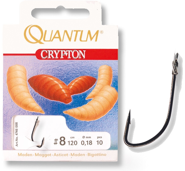 Levně Návazec quantum Crypton Maggot Variant: vel. 12 / 0,14mm / 40cm