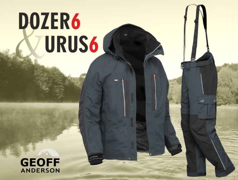 AKCE Geoff Anderson - DOZER 6 + Urus 6 černá Varianta: velikost S