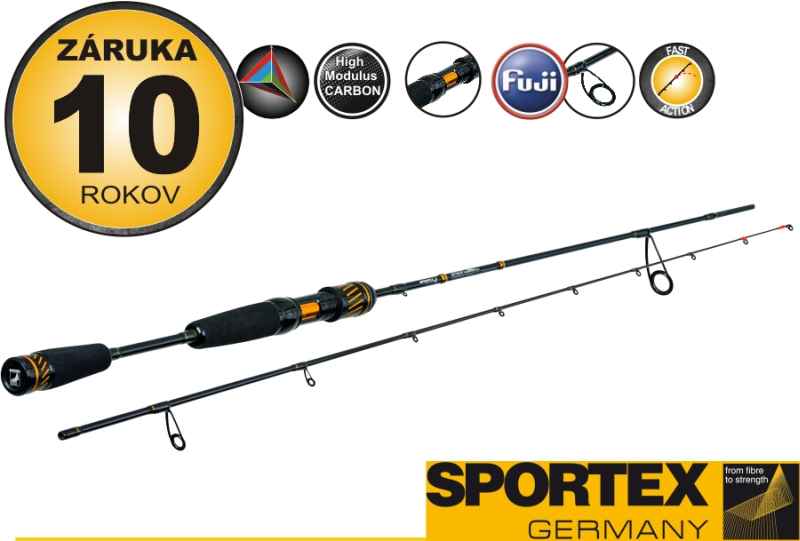 Levně Přívlačový prut Sportex Black Arrow G2 ULR Variant: BA2122,210cm,1-7g