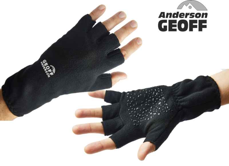 Levně Fleece rukavice Geoff Anderson AirBear bez prstů Variant: Velikost: XXL / XXXL