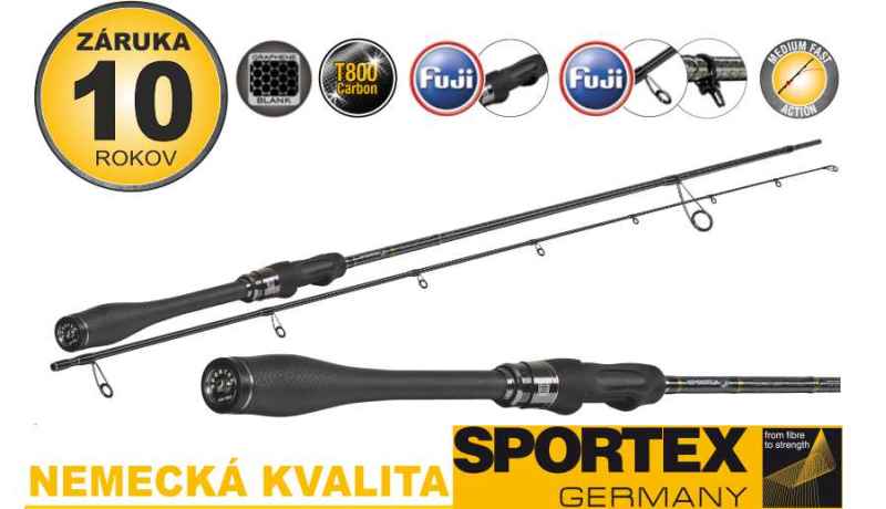 Levně Přívlačové pruty SPORTEX TiBoron Extend ultra light Variant: 210cm / 1-7g