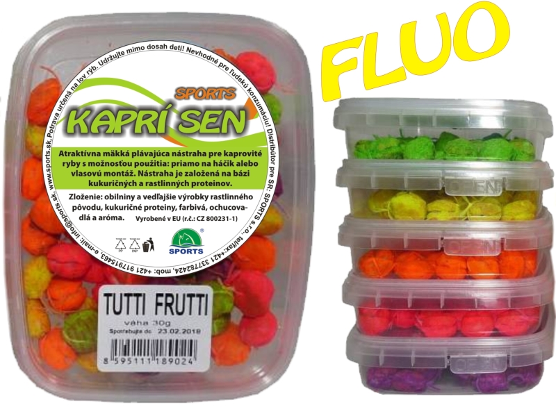 Levně Rohlíkové boilies FLUO 30g Variant: Med