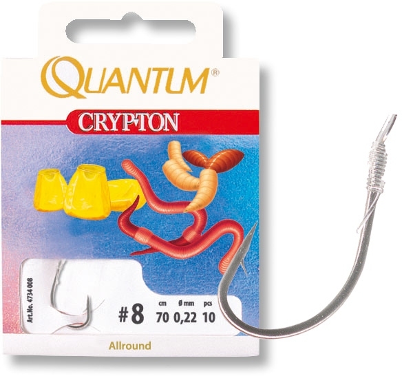 Levně Návazec quantum Crypton allround 10ks Variant: vel. 10 / 0,20mm / 0,7m