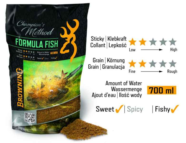 Levně Method feeder krmivo Champions Method Formula Fish 1kg