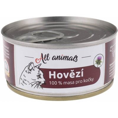 Levně All Animals CAT hovězí mleté 100g