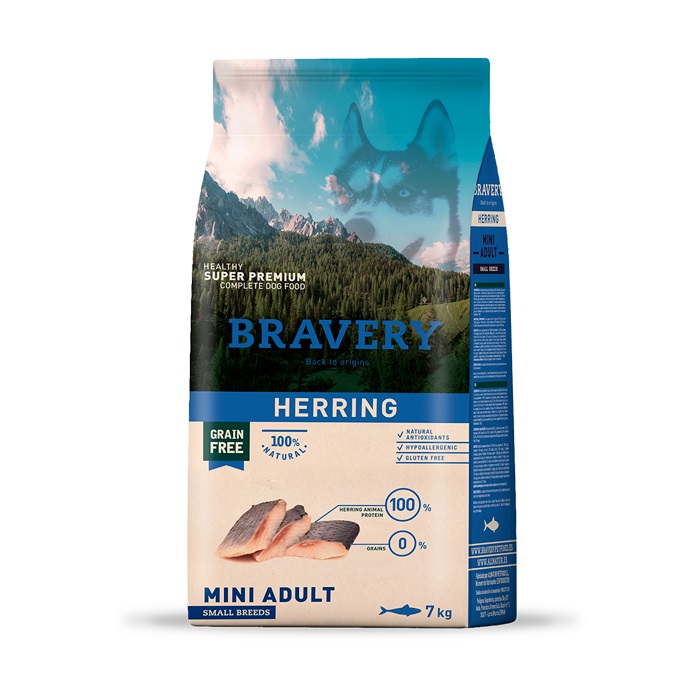 Levně BRAVERY dog ADULT MINI herring Velikost balení: 2kg