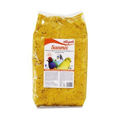 Levně Krmivo pro Ptáky All SANMIX, vlhké, vaječné 1kg sáček