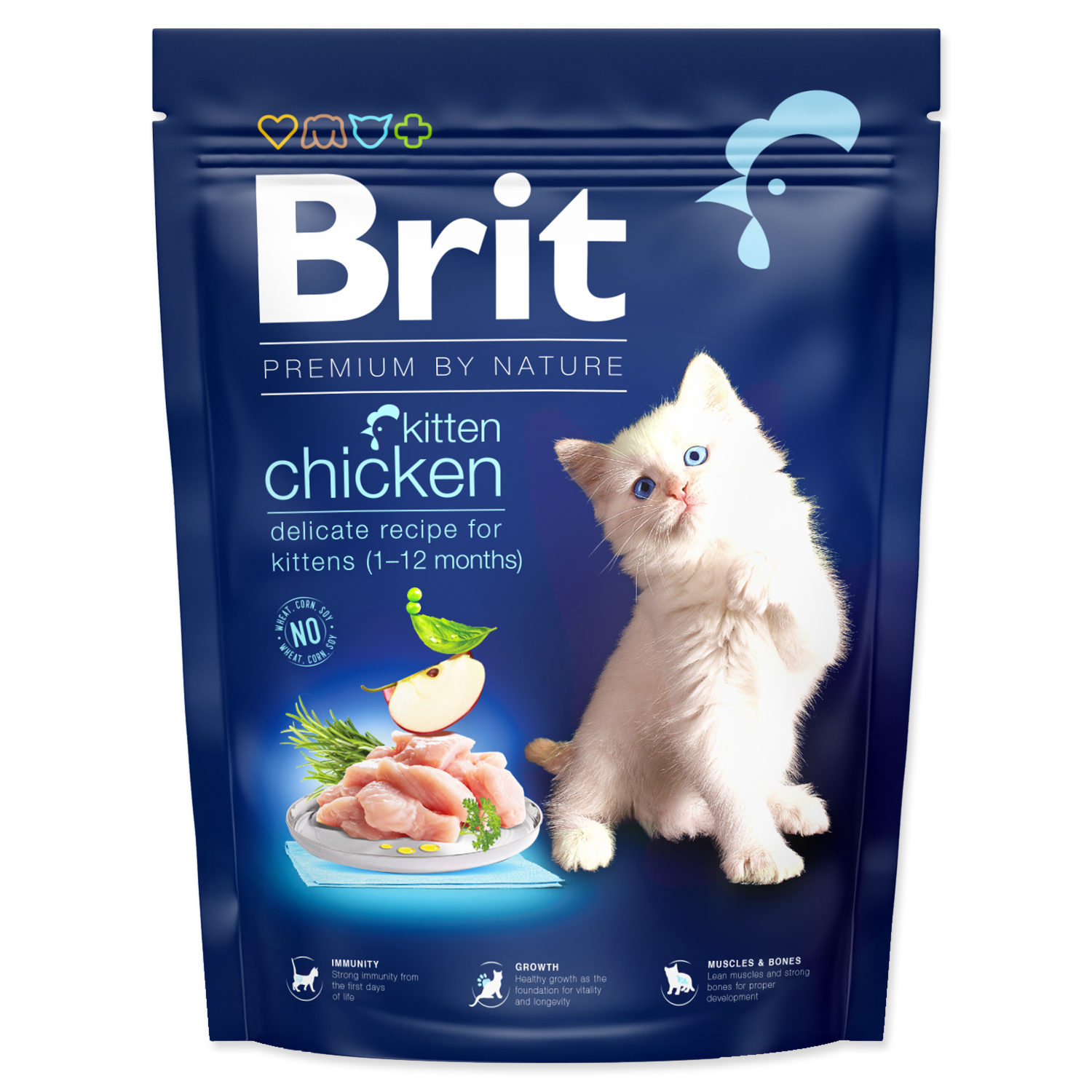 Levně Brit Premium Cat by Nature Kitten Chicken 300g