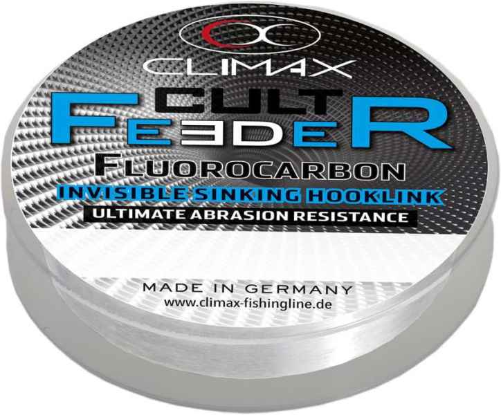 Levně CLIMAX CULT Feeder Fluorocarbon - návazcový 25m Variant: Průměr: 0,14mm / 1,9kg