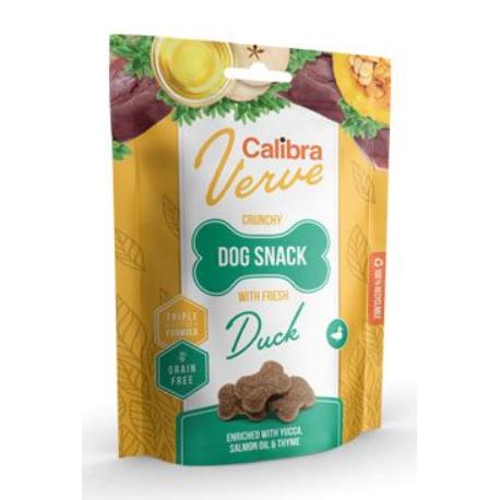 Levně Calibra Dog Verve Crunchy Snack Fresh Duck 150g