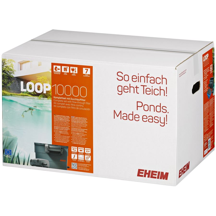 Levně Eheim LOOP 10000 vnější jezírkový filtr včetně filtračních náplní