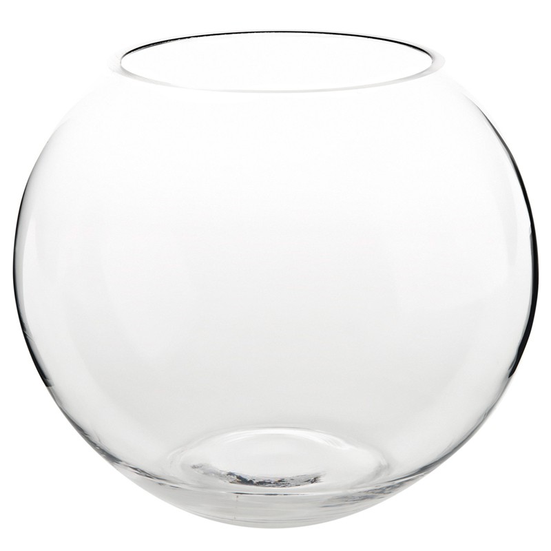 Levně Akvarijní koule skleněná 8,5 litru - II. jakost