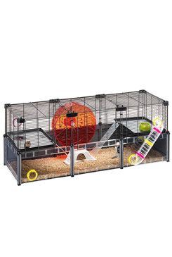 Levně Klec MULTIPLA HAMSTER Large s výbavou křeček FP