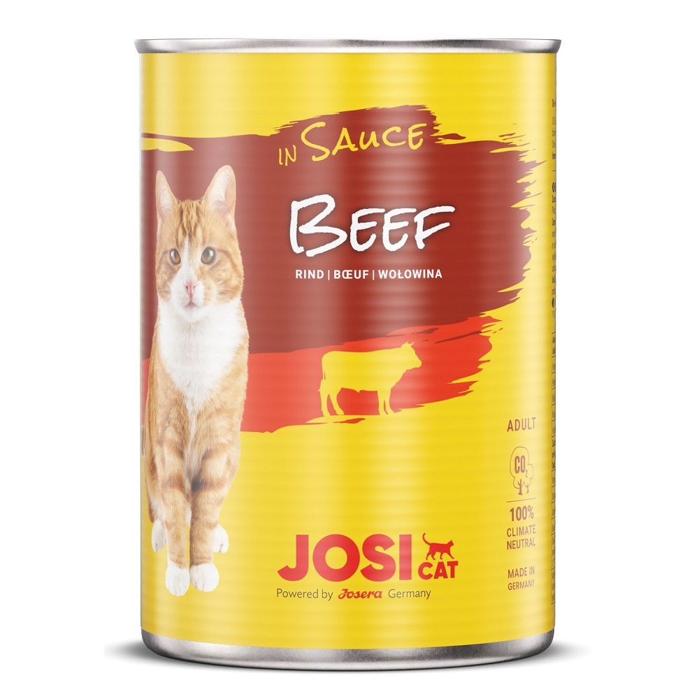 Levně JOSICAT beef in sauce 415g