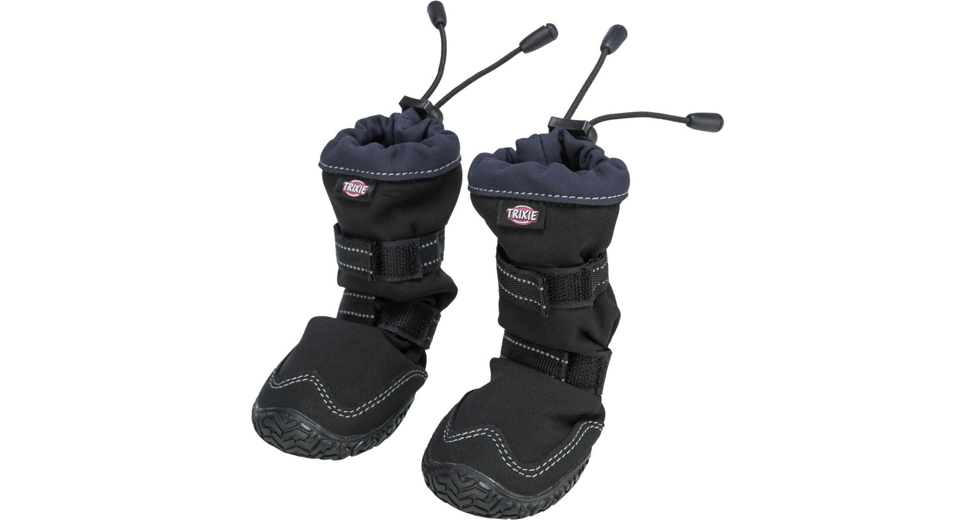 Walker Active Long XS-S, ochranné boty pro psy, 2ks, černá