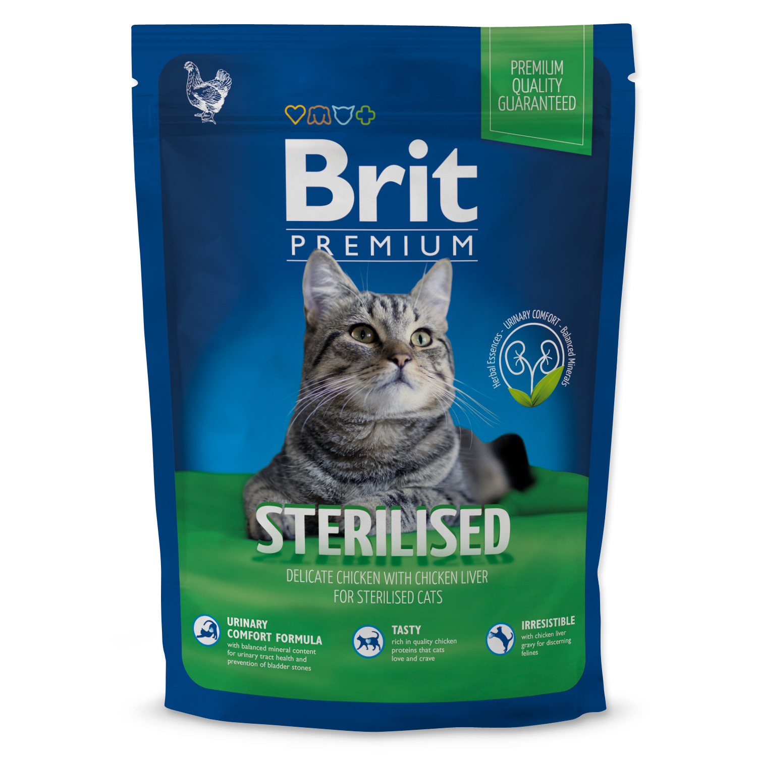 Levně BRIT Premium Cat Sterilised 300g