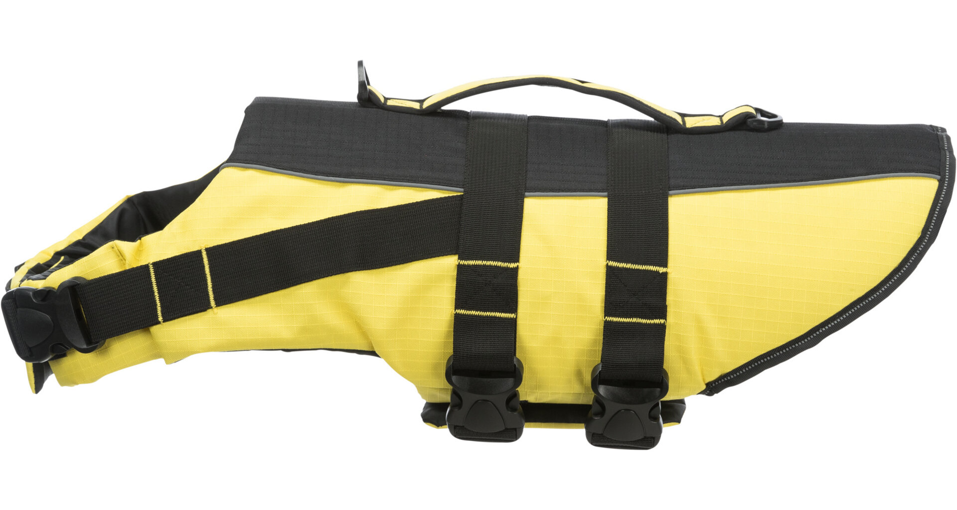 Levně Life Vest plavací vesta pro psa žluto/černá Velikost: M