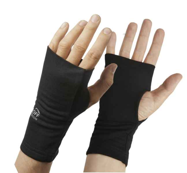 Levně Geoff Anderson manžetové rukavice CuFF Warmer černé