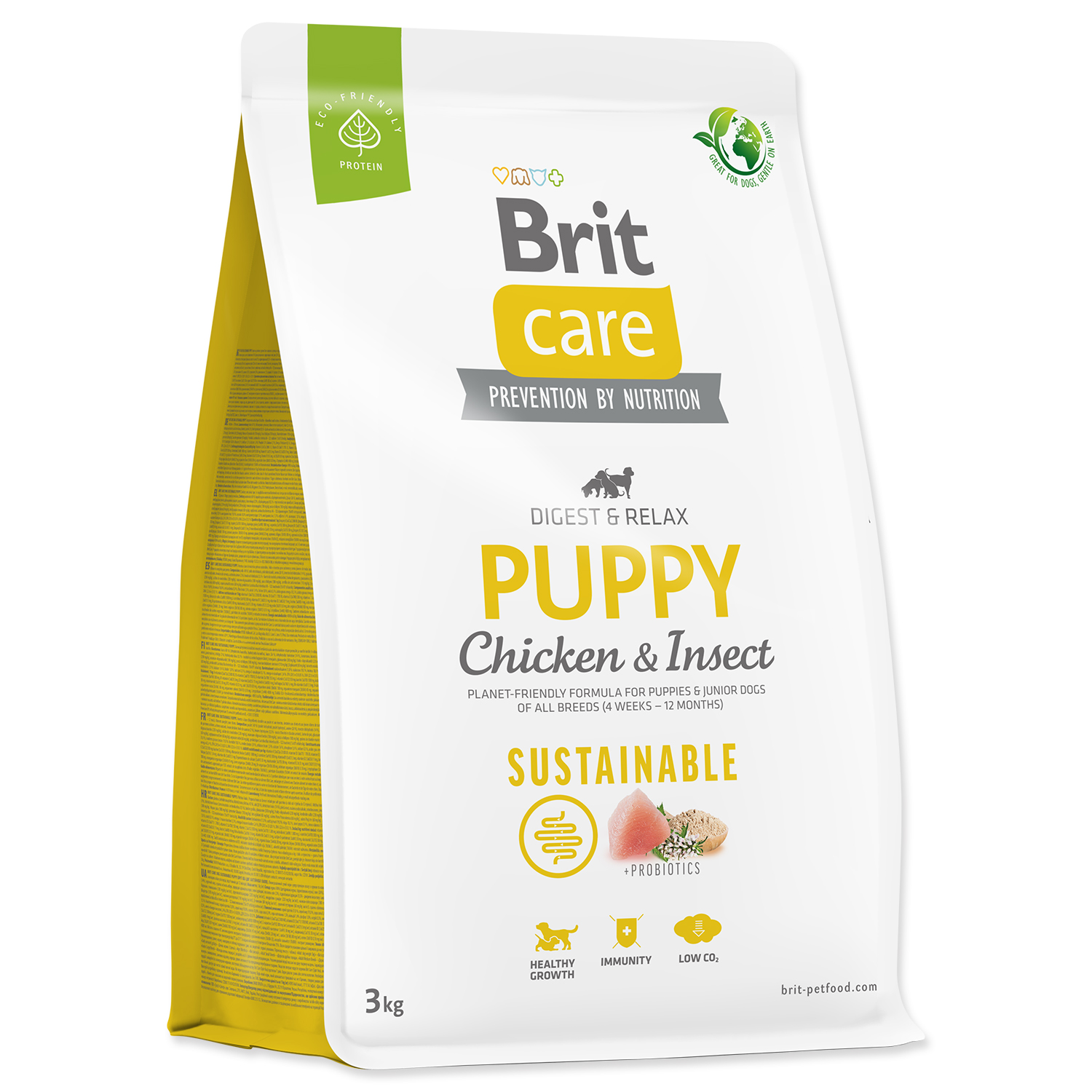 Levně BRIT Care Dog Sustainable Puppy 3kg