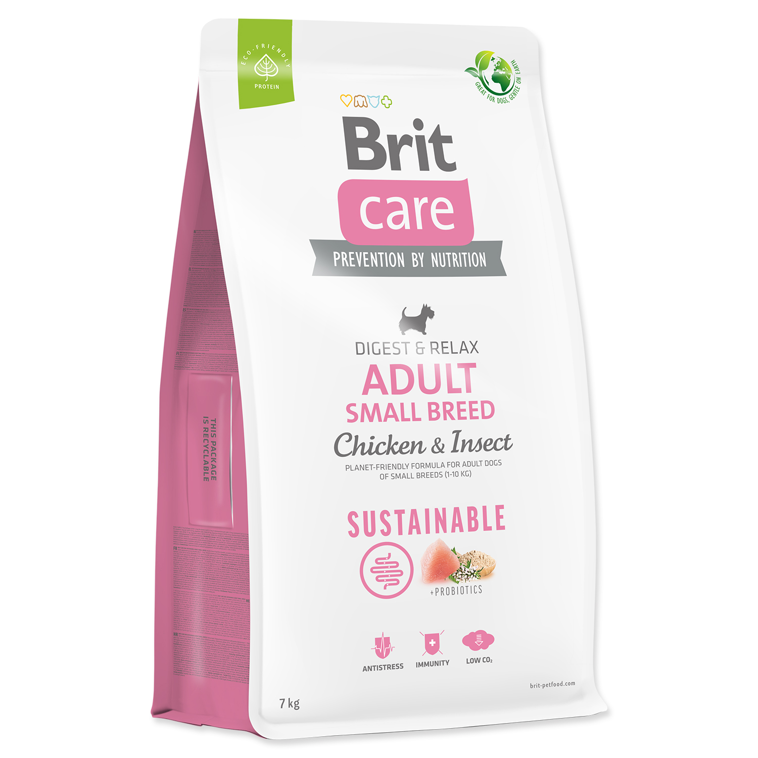 Levně BRIT Care Dog Sustainable Adult Small Breed 7kg