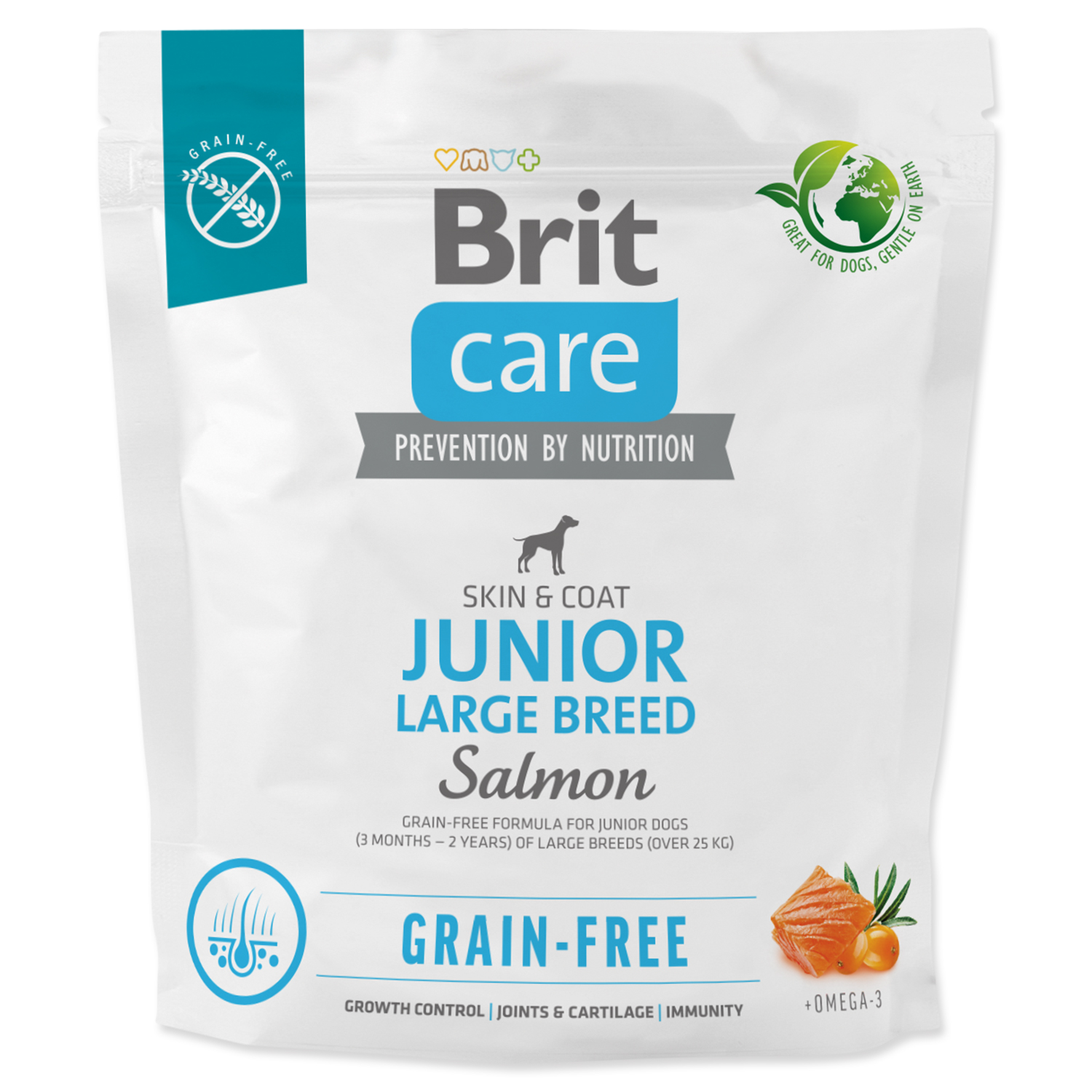 Levně BRIT Care Dog Grain-free Junior Large Breed 1kg