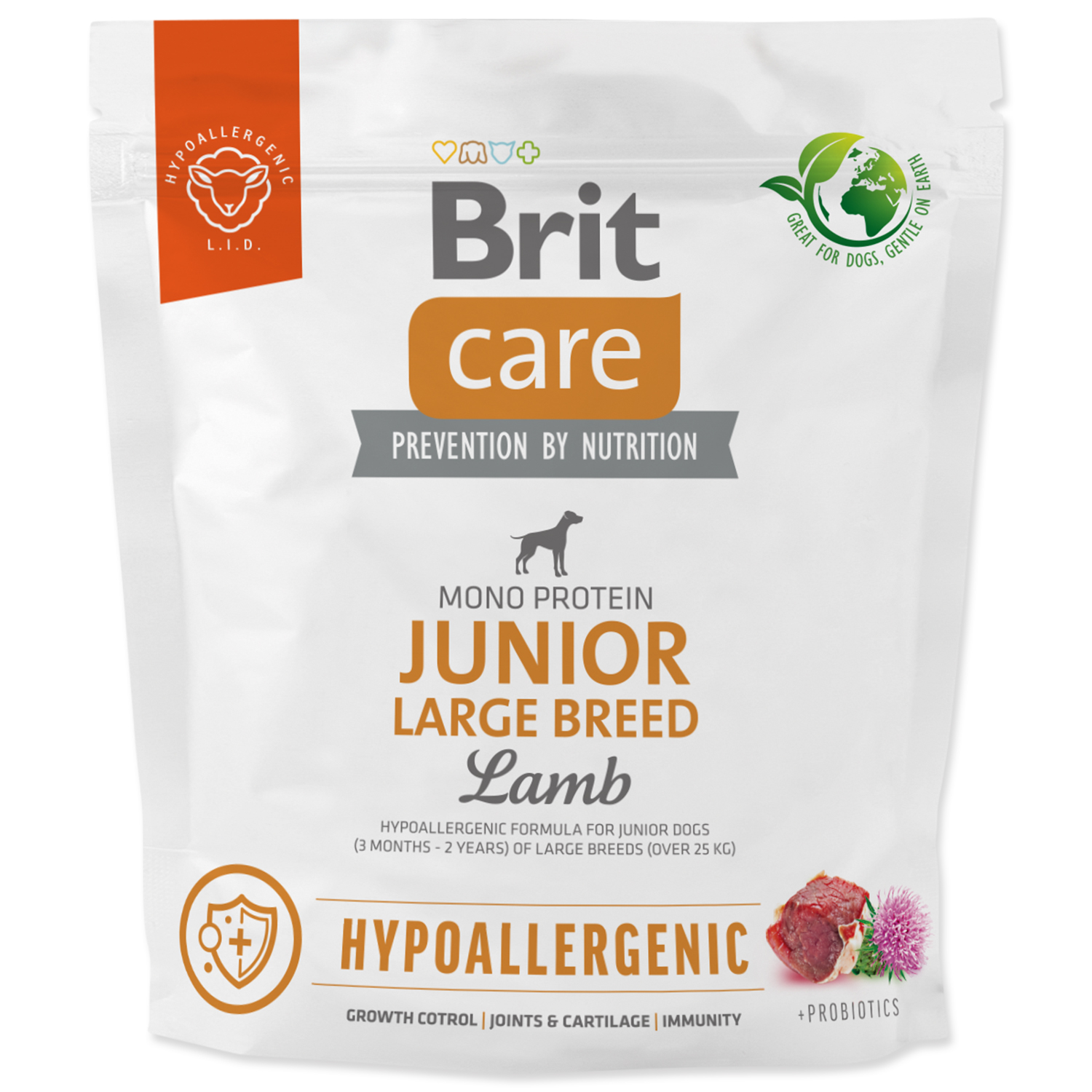 Levně BRIT Care Dog Hypoallergenic Junior Large Breed 1kg