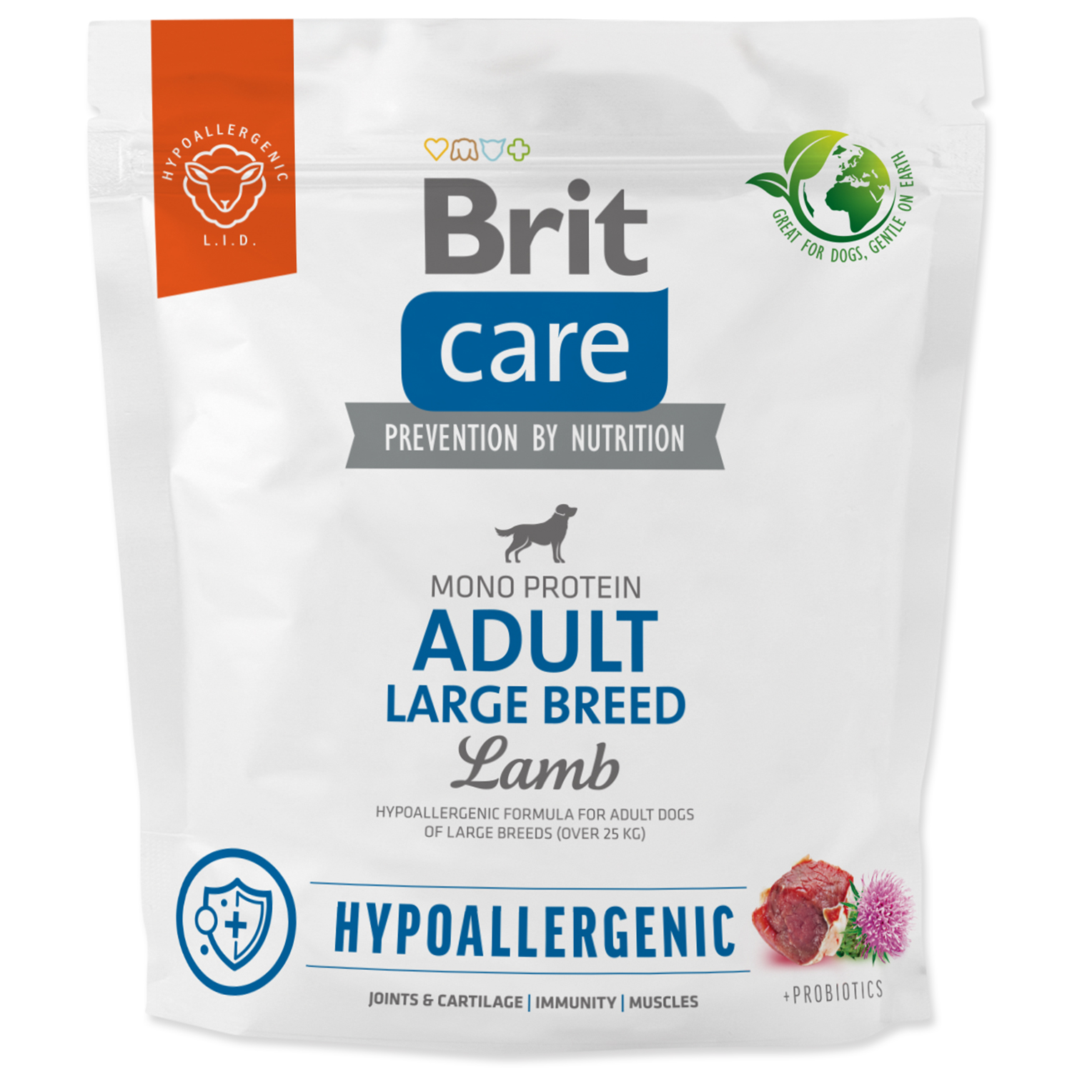 Levně BRIT Care Dog Hypoallergenic Adult Large Breed 1kg